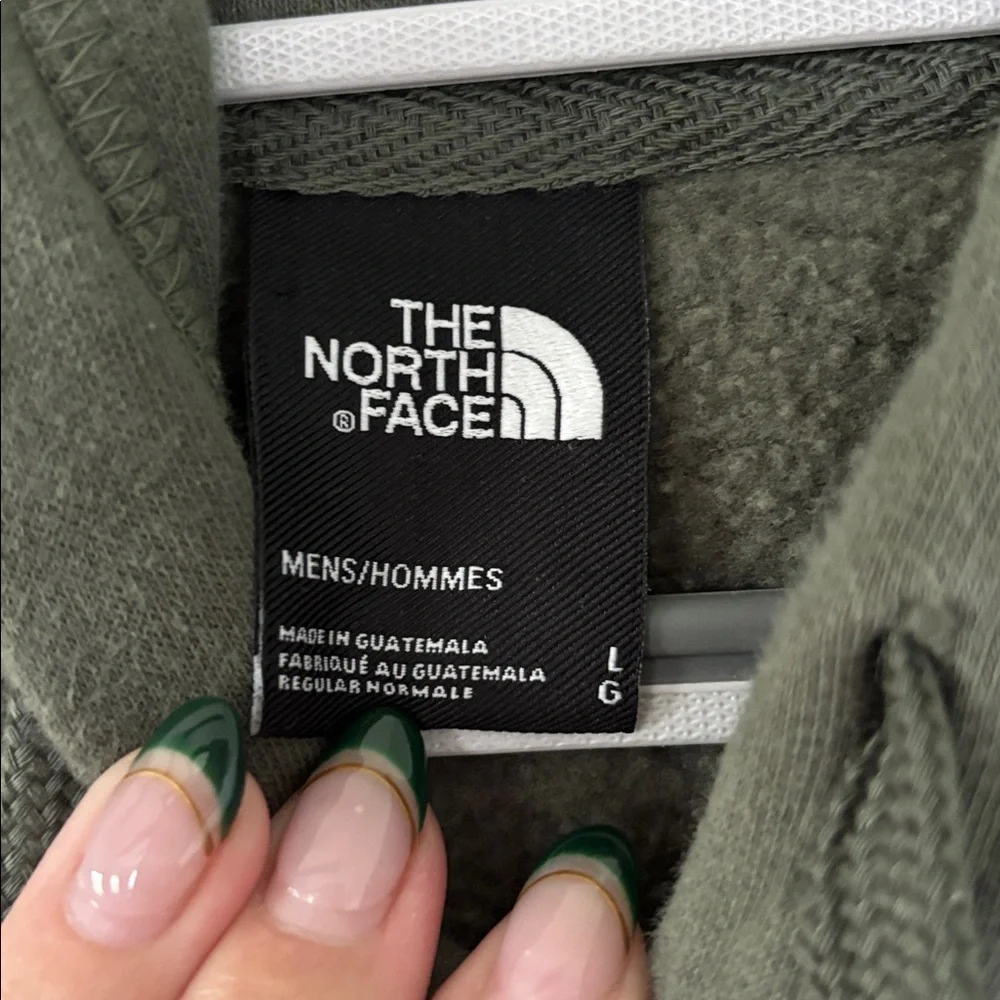 The North Face Dark Olive Green Pullover Hoodie